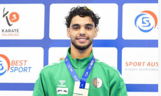 كاراتي دو.. الجزائري سعدي محمد أنيس يحرز الميدالية الفضية بالنمسا