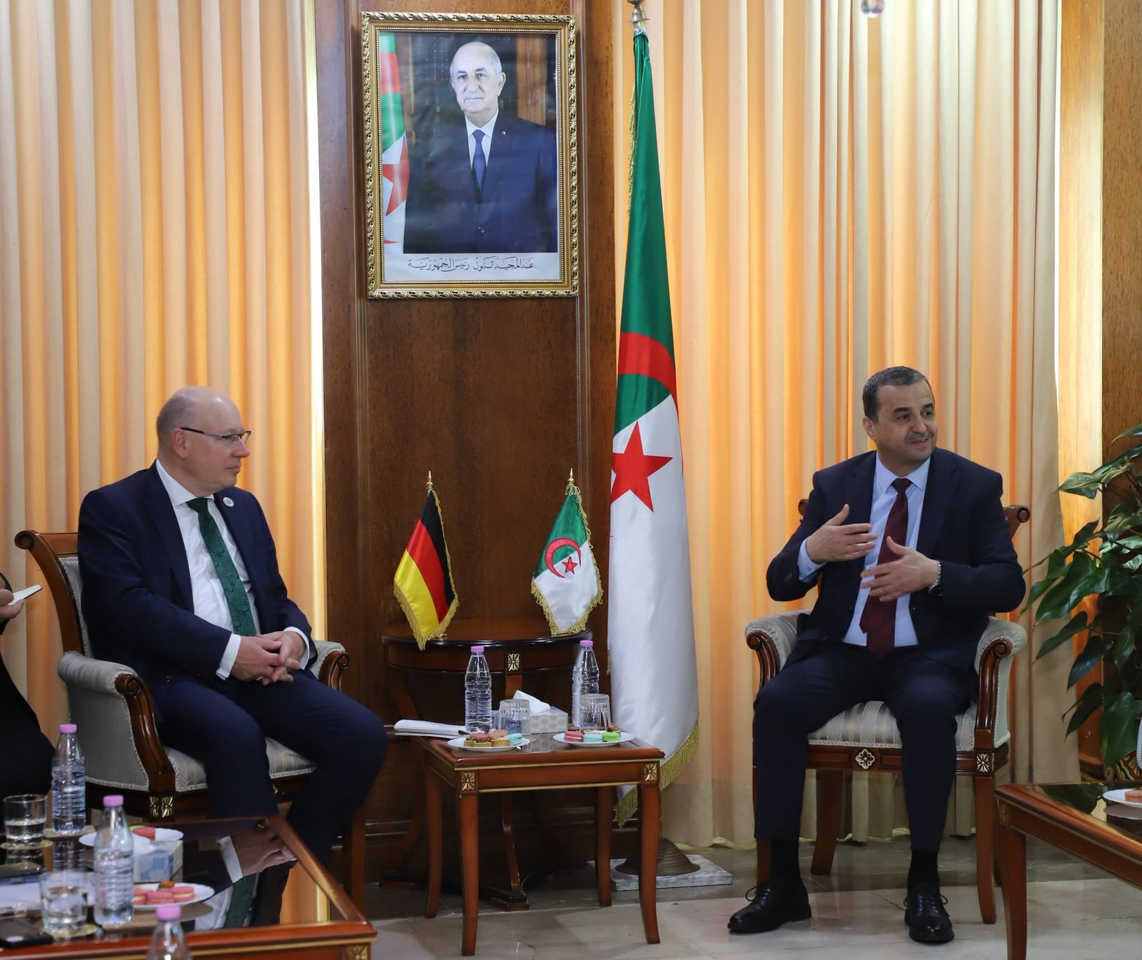 عرقاب يدعو الشركات الألمانية للمشاركة في “Algeria Bid Round 2026”
