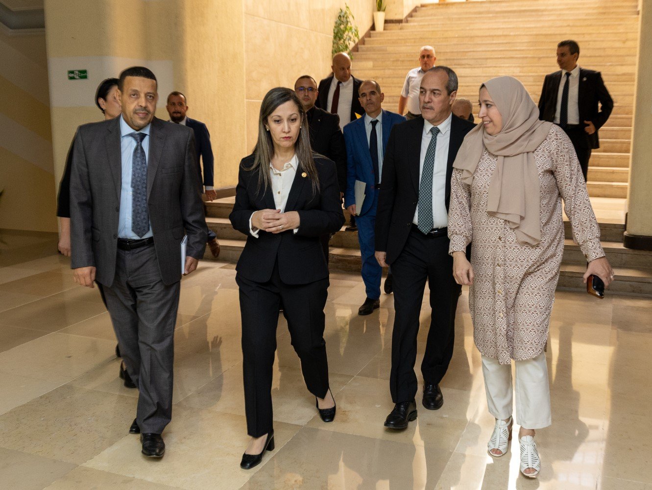 بوفدش تؤدي زيارات إلى المجموعات البرلمانية