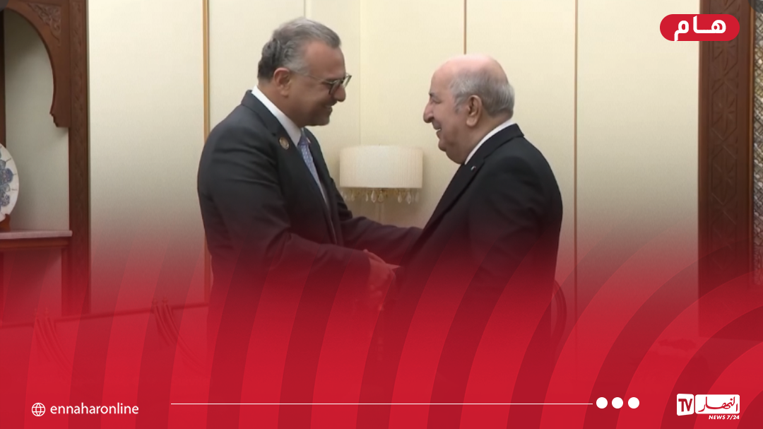 رئيس الجمهورية يستقبل المستشار الرفيع للرئيس الأمريكي لإفريقيا والشؤون العربية