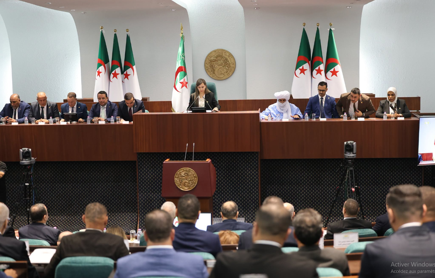 افتتاح الدورة البرلمانية العادية لسنة 2026-2027