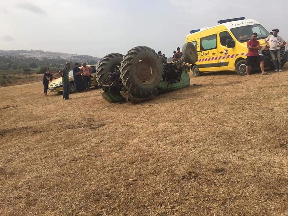 غليزان.. وفاة سبعيني في انقلاب جرار فلاحي بمديونة
