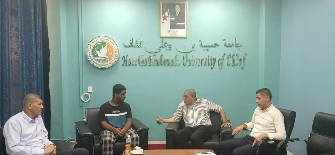 جامعة الشلف تستقبل طالباً موريتانياً ضمن مبادرة “ادرس في الجزائر”