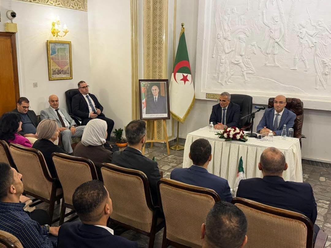 شايب من بغداد.. حماية الجزائريين بالخارج وتحديث الخدمات القنصلية أولوية