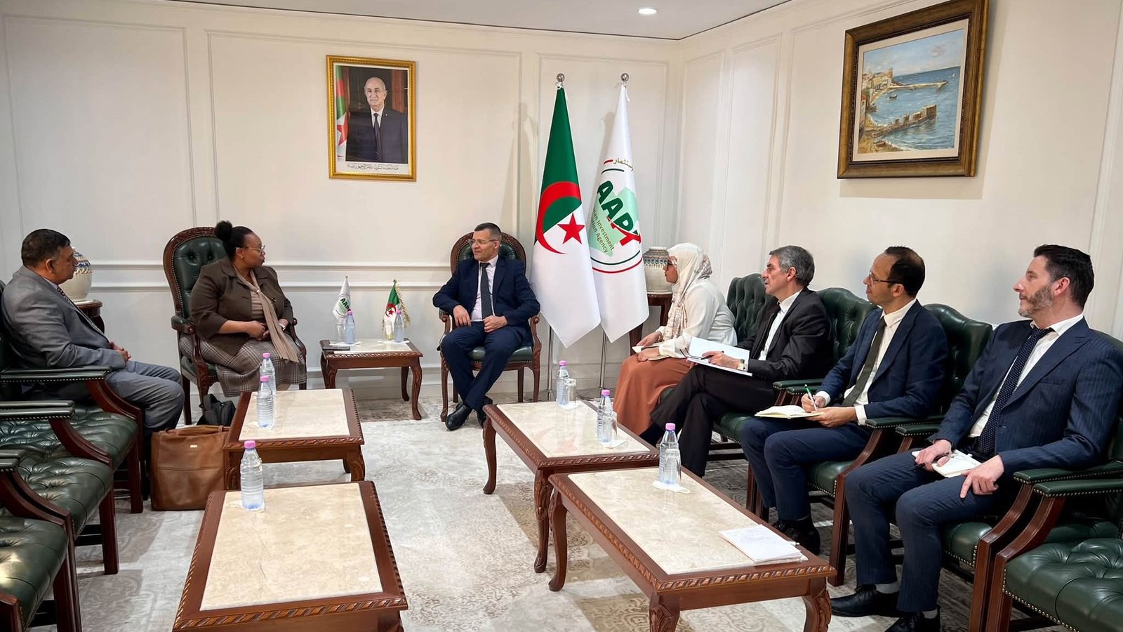 الجزائر وجنوب إفريقيا تبحثان إقامة مشاريع استثمارية مشتركة