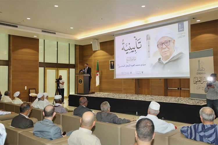 شيخ زاوية تماسين التجانية يعود من “جامع الجزائر”