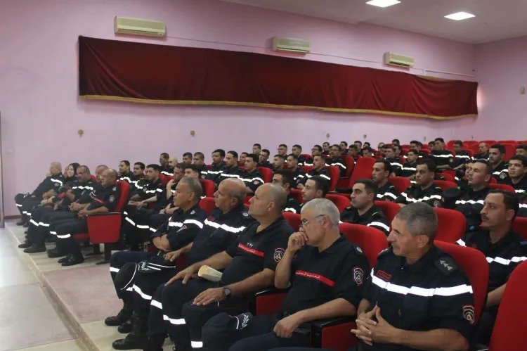 إدارة الكوارث في قطاع الحماية المدنية.. ضباط متربصون يستفيدون من تكوين مهم