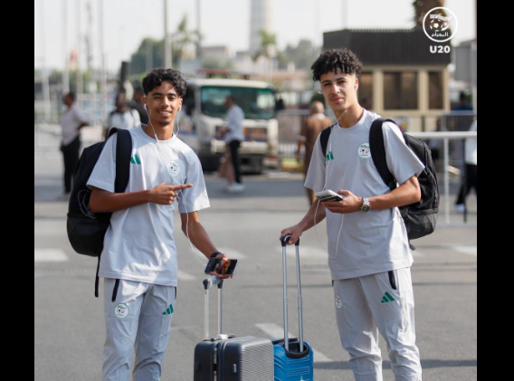 وفد المنتخب الوطني لأقل من 20 سنة يصل القاهرة